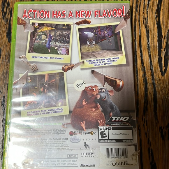 Xbox 360 – Ratatouille – Disney Pixar video game. - Picture 2 of 5
